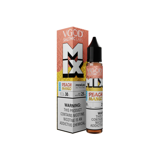 Mix Iced Peach Mango - Vgod Salt | 30ML | 25MG 50MG | Indian Vape Ninja Indian Vape Ninja
