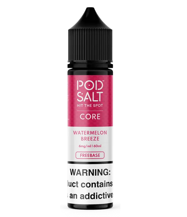 Watermelon Breeze - Core Pod Salt | 60ML | 3MG 6MG | Indian Vape Ninja Indian Vape Ninja