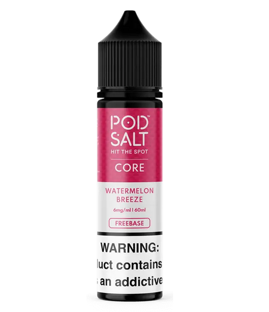 Watermelon Breeze - Core Pod Salt | 60ML | 3MG 6MG | Indian Vape Ninja Indian Vape Ninja