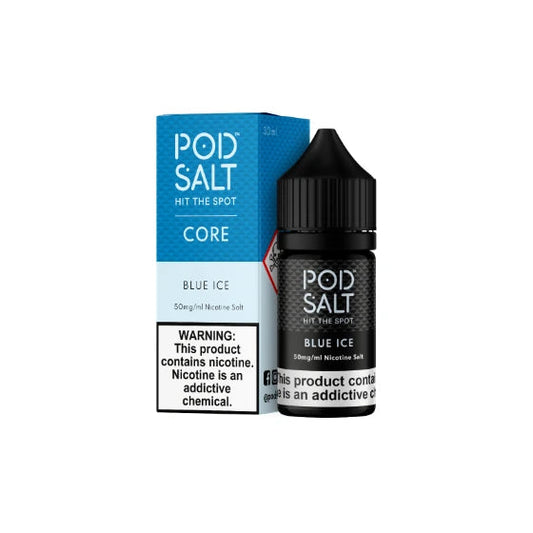 Blue Ice - Pod Salt Nic Salt | 30ML | 20MG 25MG 50MG | Indian Vape Ninja Indian Vape Ninja