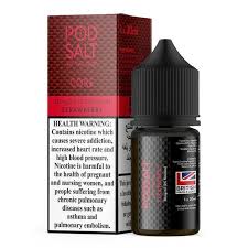 Strawberry by Pod Salt Nic Salt | 30ML | 20MG 25MG 50MG | Indian Vape Ninja Indian Vape Ninja